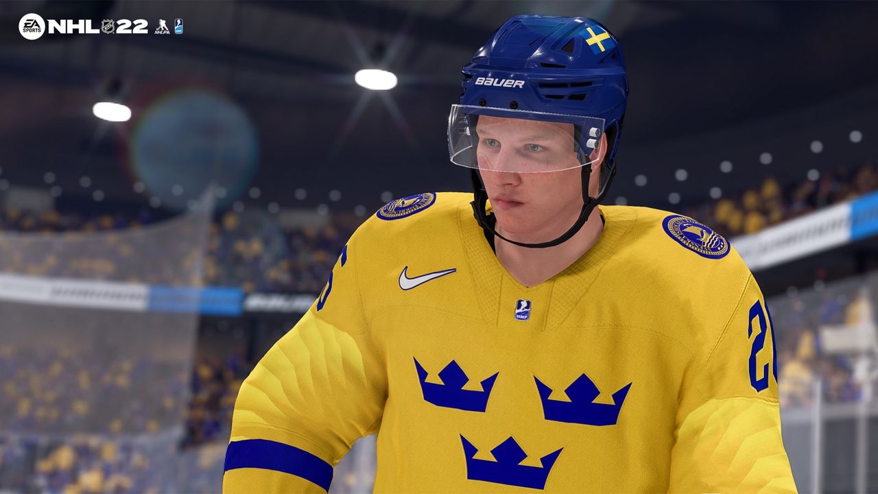 Nu kan du spela som Sverige i NHL 22