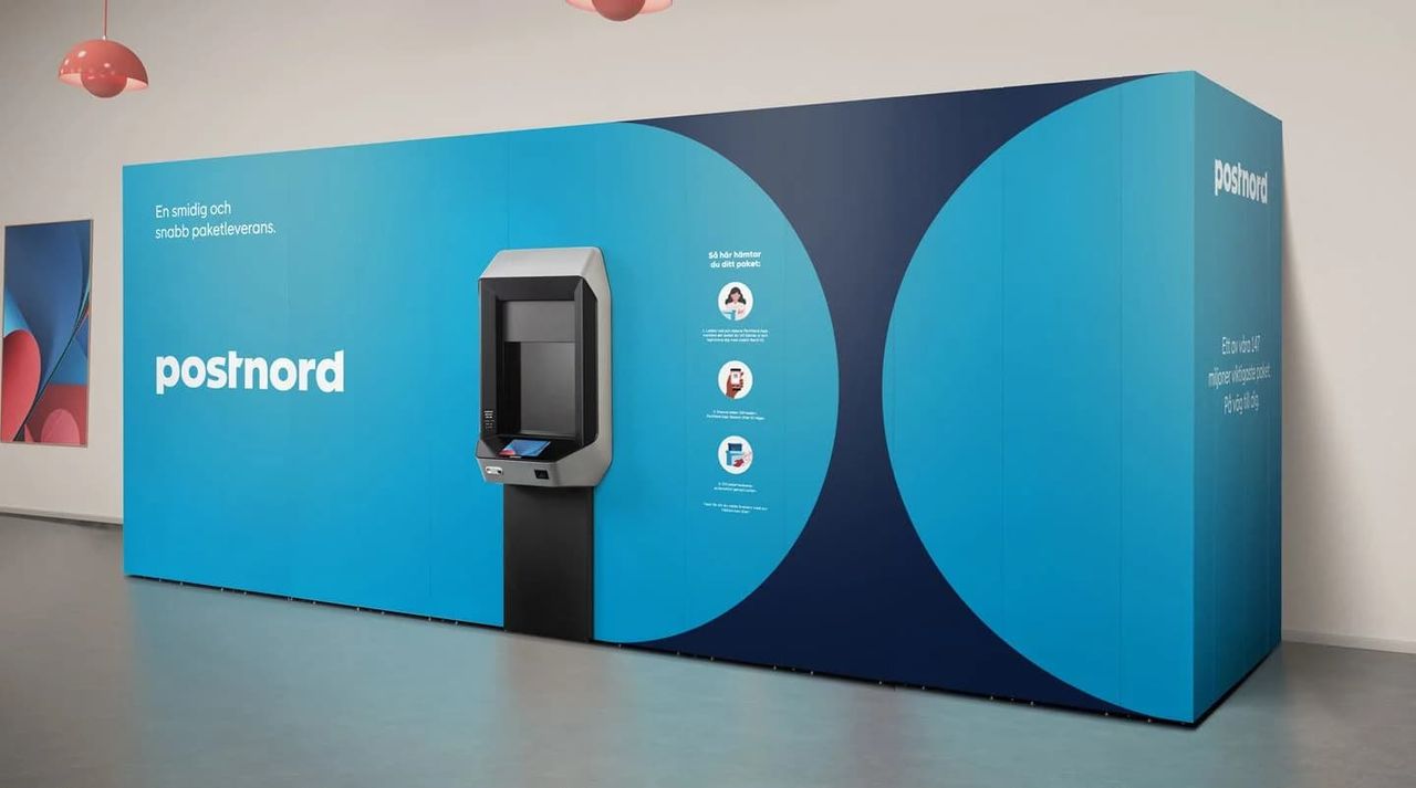 PostNord testar robot för utlämning av paket i Malmö