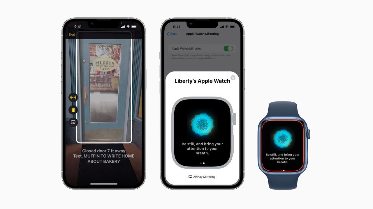 Apple förhandsvisar hjälpmedel som kommer i höst
