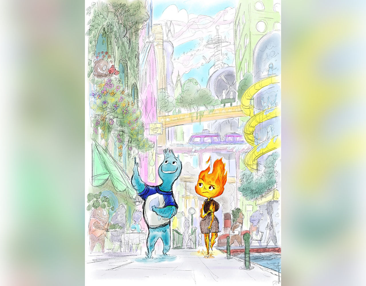 Pixars Elemental kommer 2023
