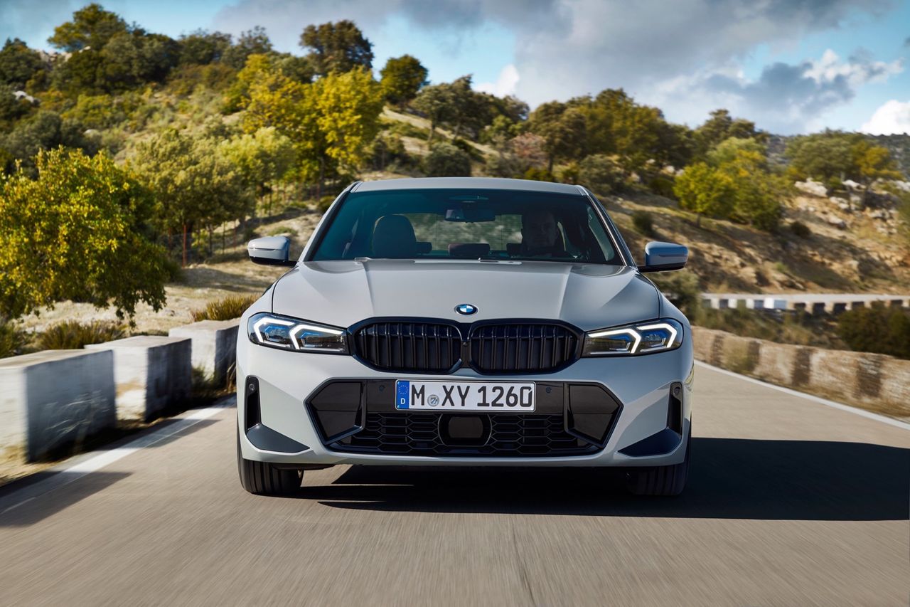 Det här är ansiktslyftna BMW 3-serie