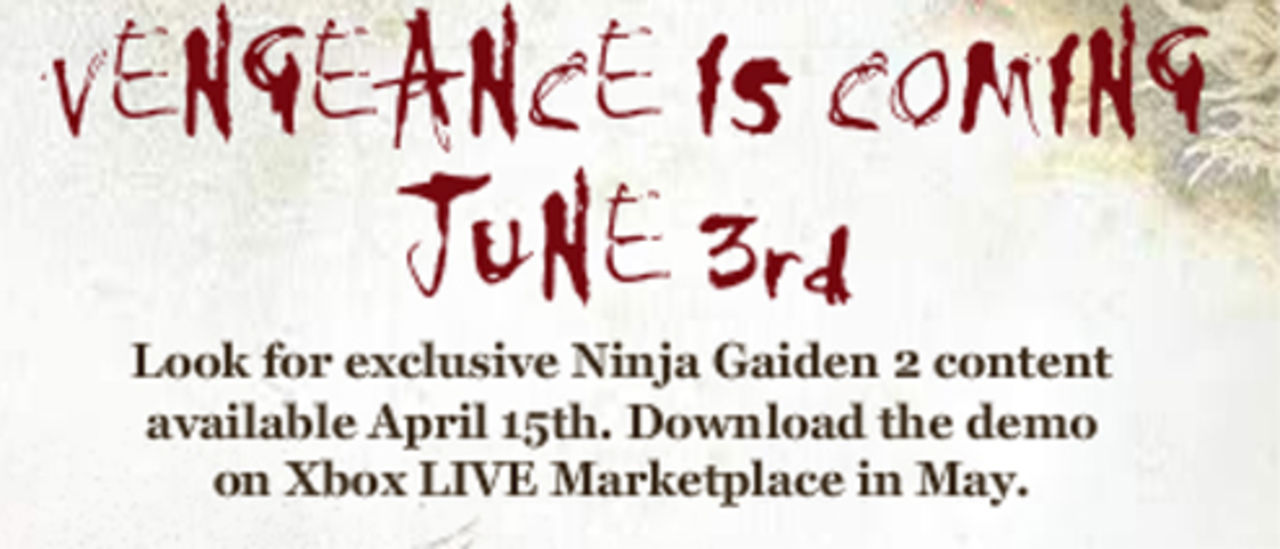 Ninja Gaiden II-demo i maj