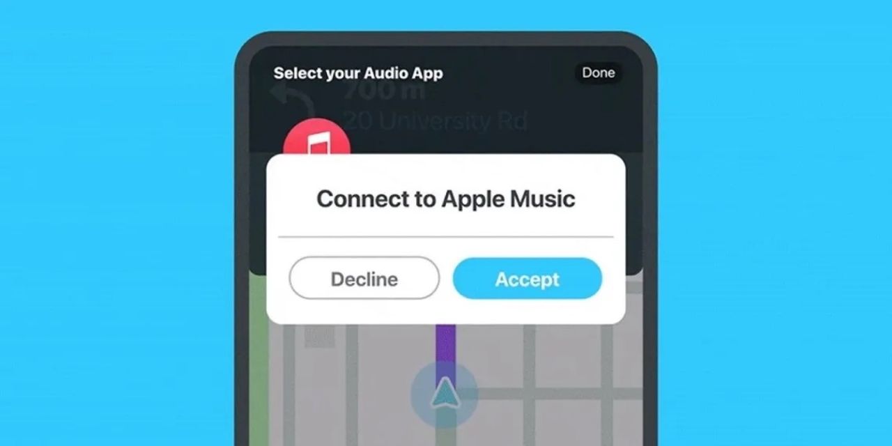 Waze får stöd för Apple Music