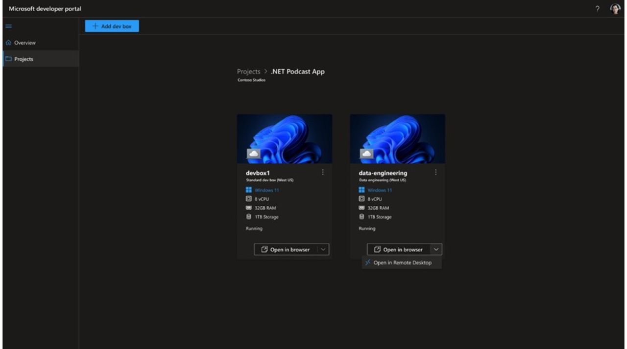 Microsoft lanserar Dev Box
