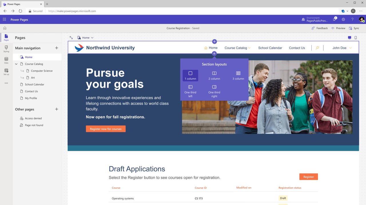 Microsoft lanserar Power Pages