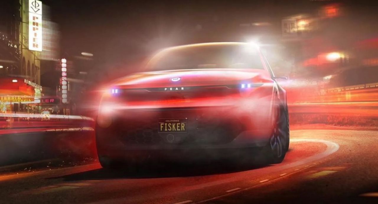 Ny teaserbild på Fisker Pear