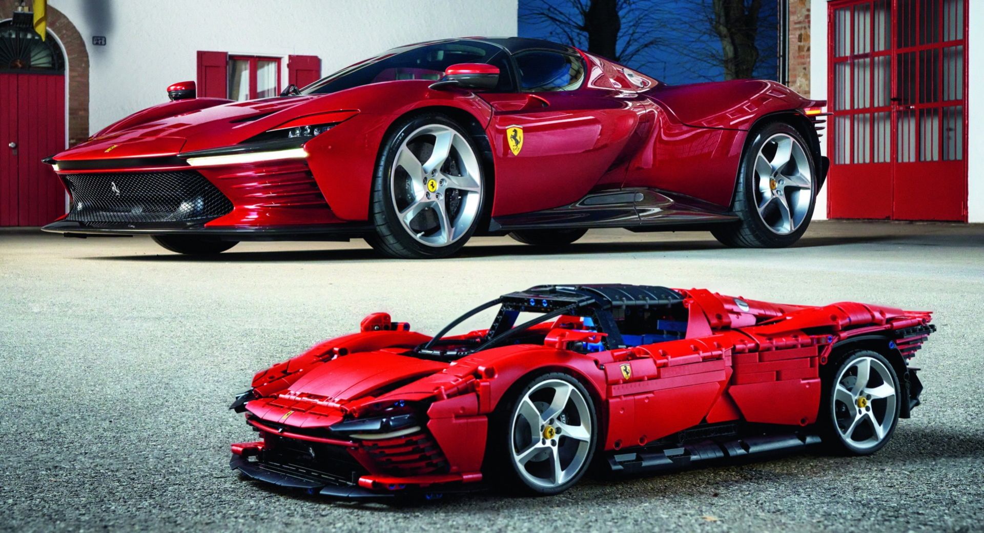 Ferrari Daytona SP3 nu även som Lego