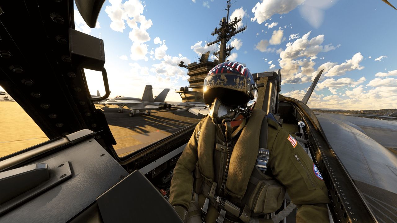 Microsoft Flight Simulator får en Top Gun-expansion