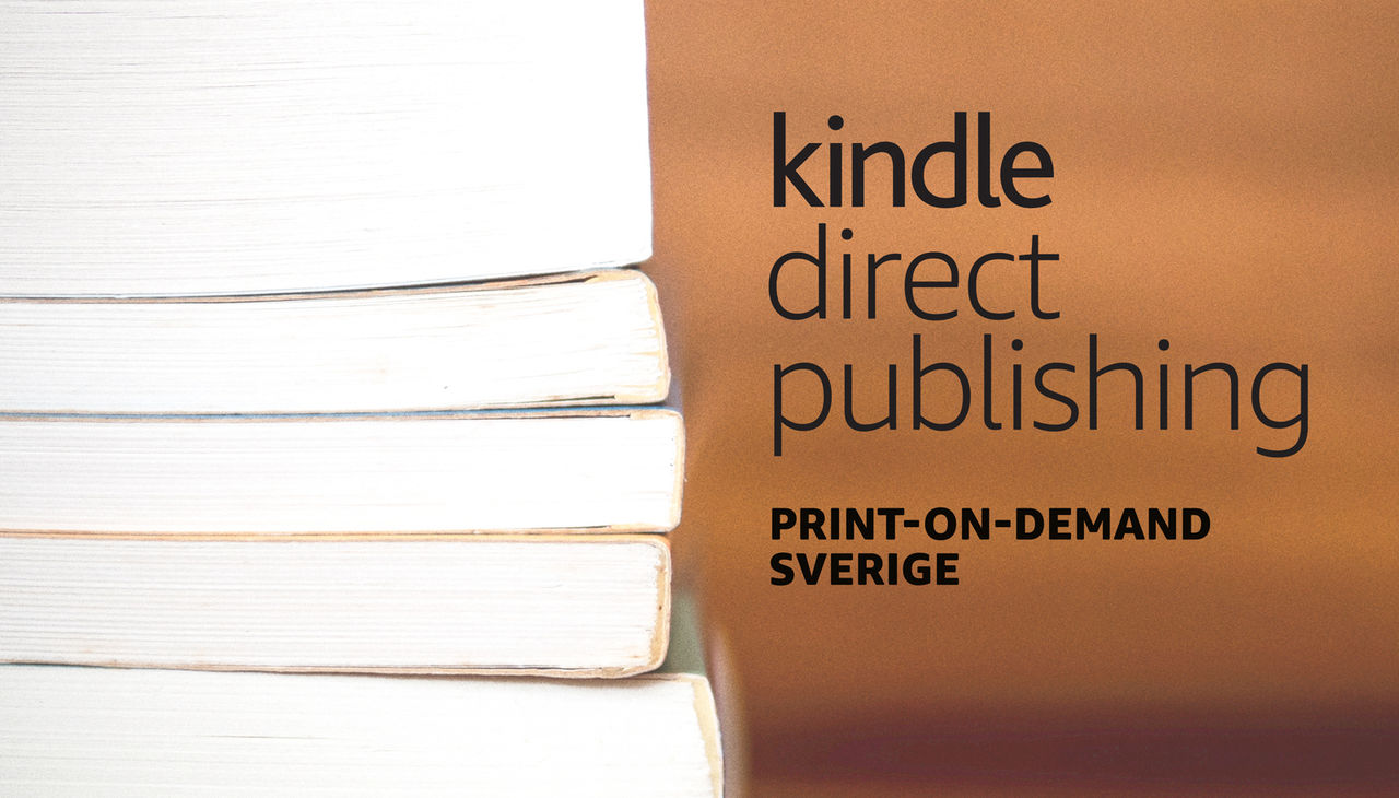 Amazon lanserar print-on-demand i Sverige