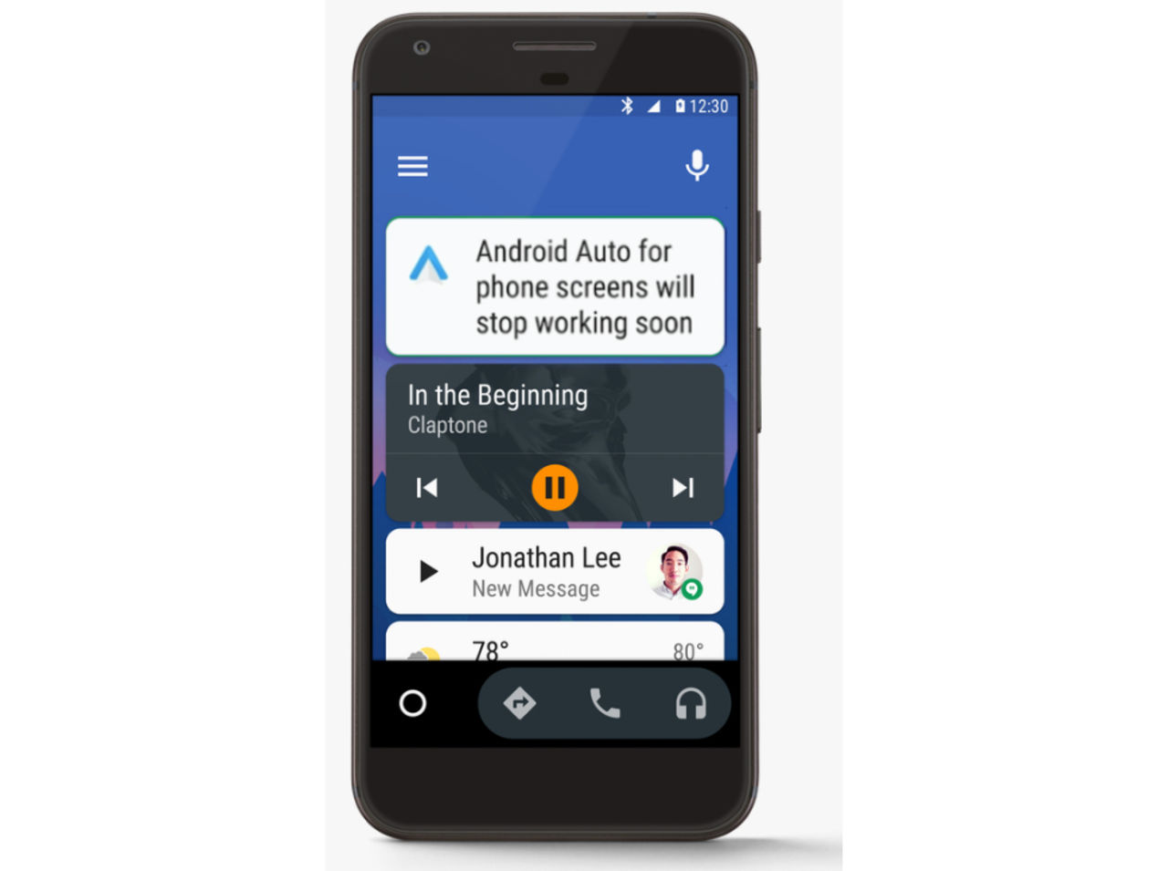 Google lägger ner Android Auto på telefonskärm