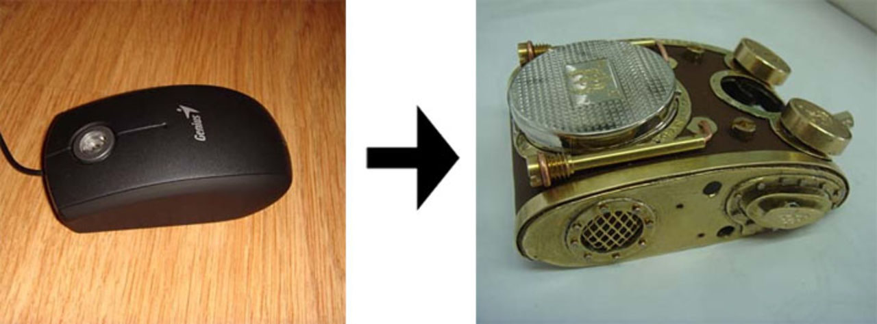 Smått modifierad mus