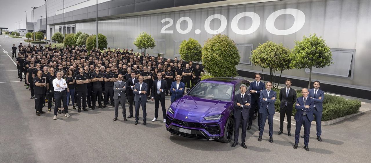 Lamborghini har nu sålt 20.000 exemplar av Urus