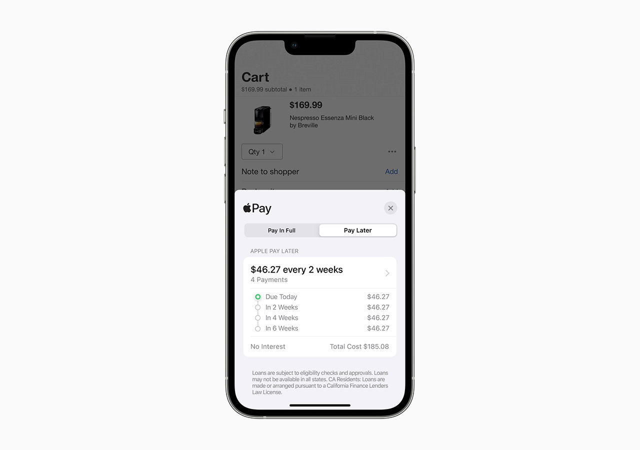 Apple kommer driva sin nya betaltjänst Pay Later själva