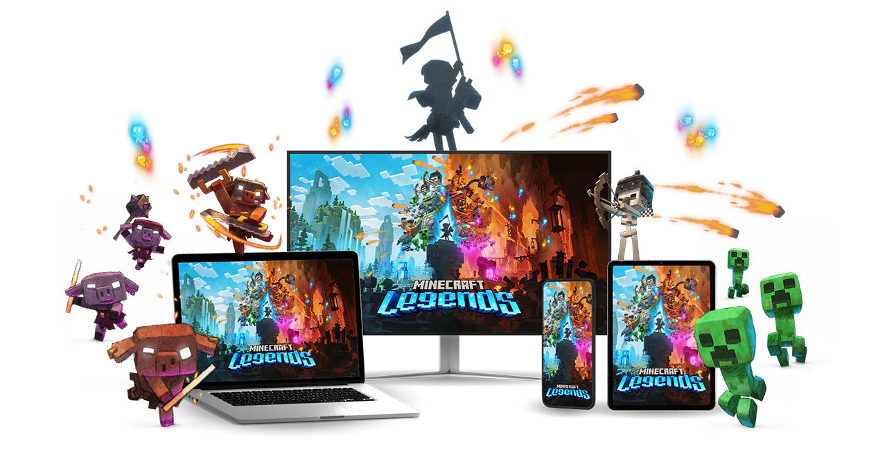 Mojang visar upp Minecraft Legends