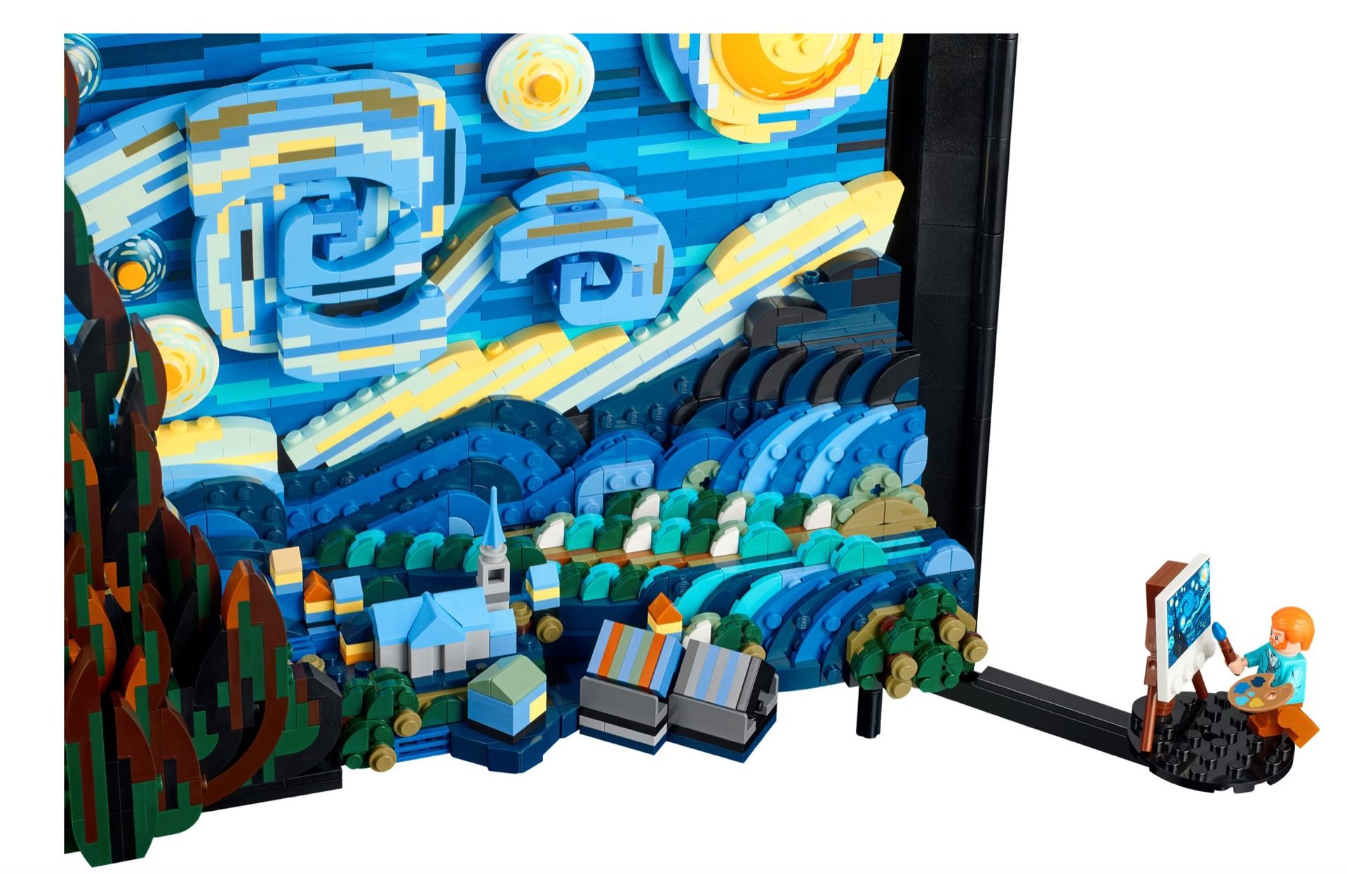 Lego snackar lite mer om sitt Van Gogh-bygge