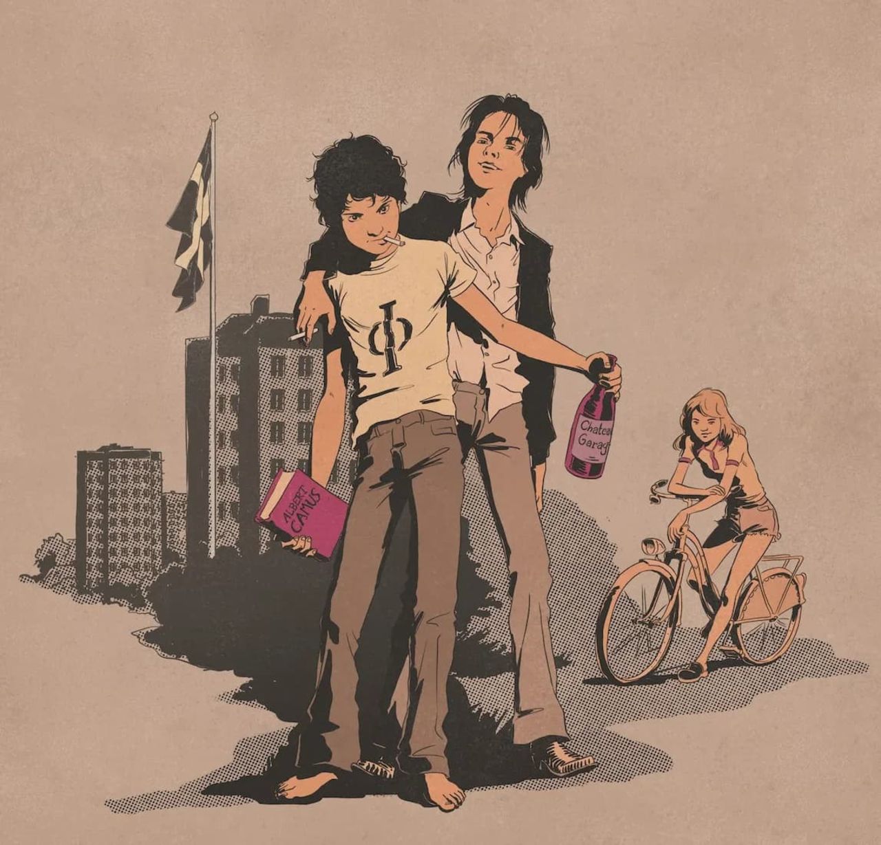 Thåström och Nick Cave blir polare i animerad tv-serie