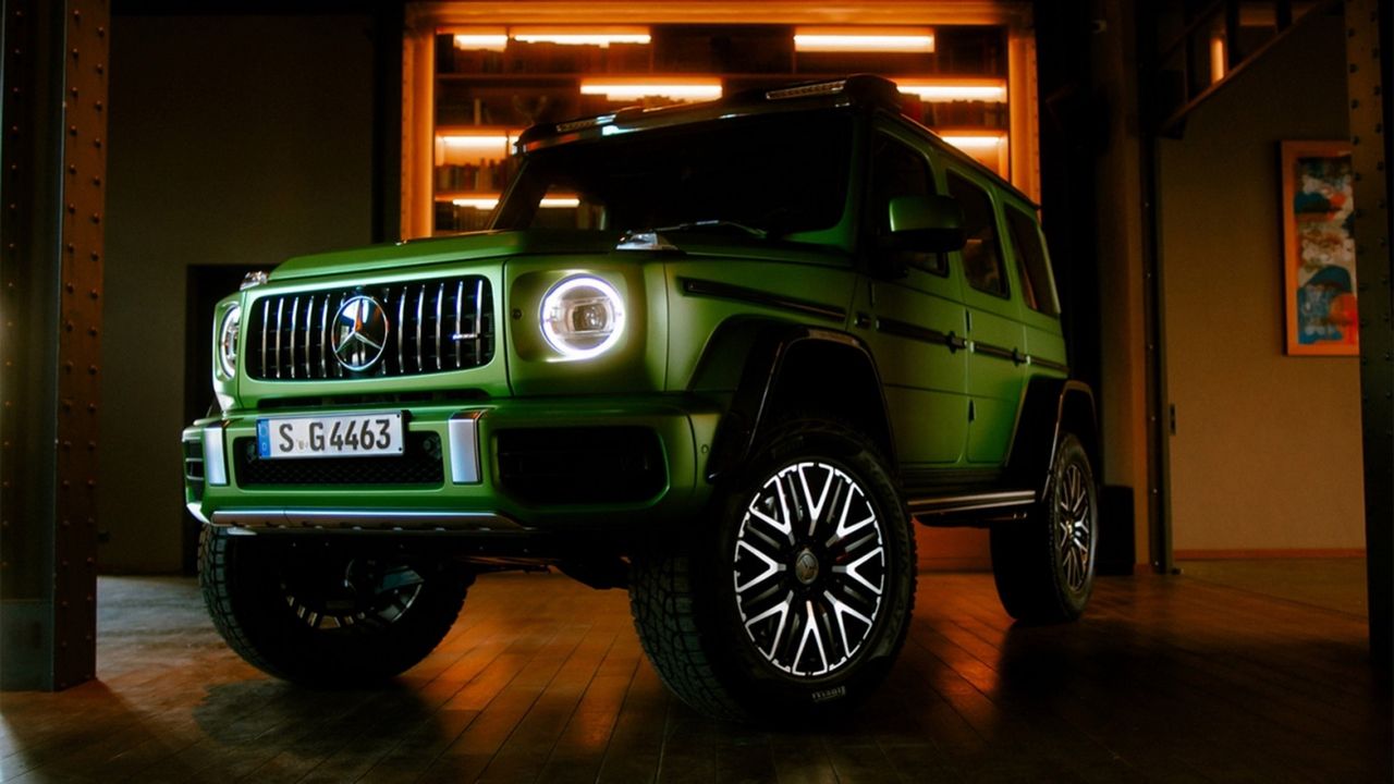 Nya Mercedes G63 4×4² är här