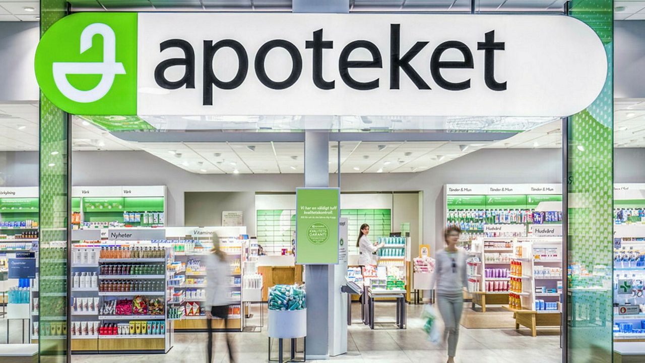 Apotekets hemsida ligger nere