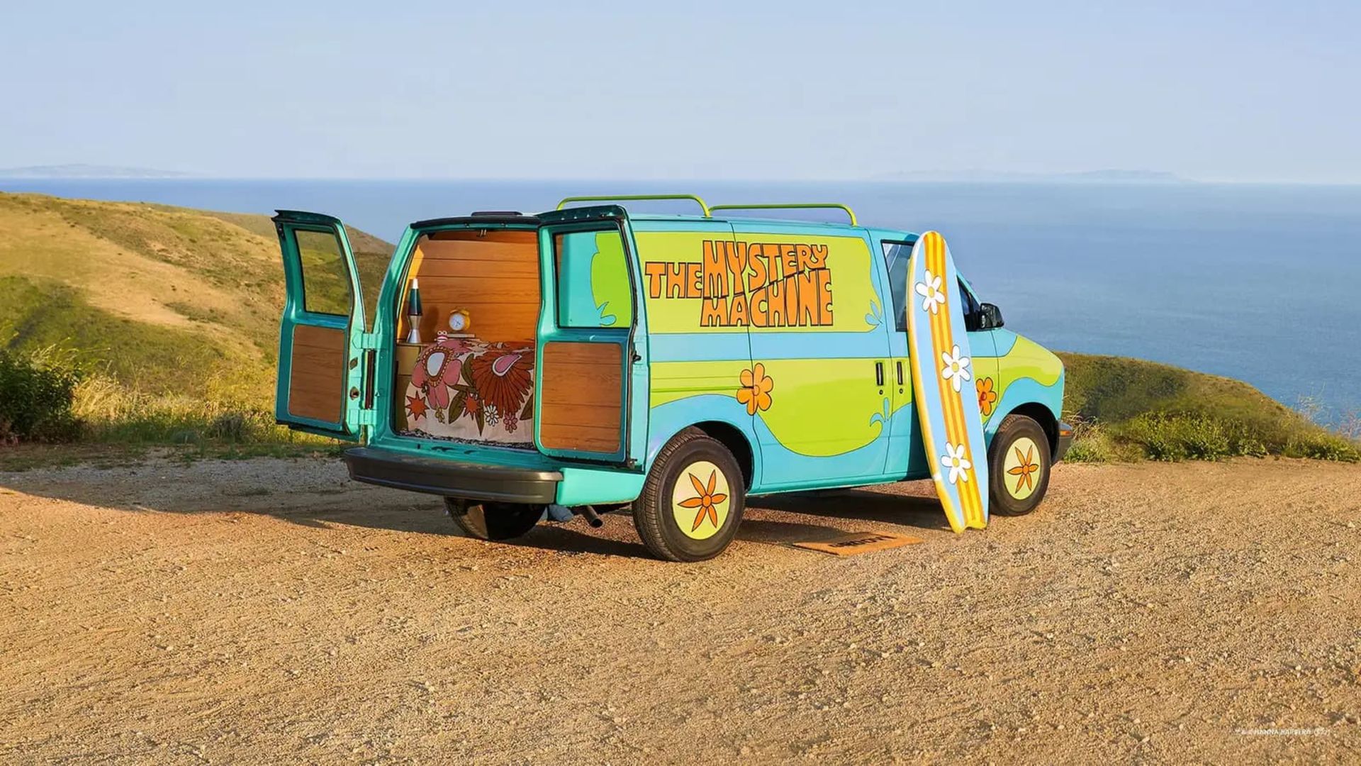Mystery Machine-bilen från Scooby Doo lades ut på Airbnb