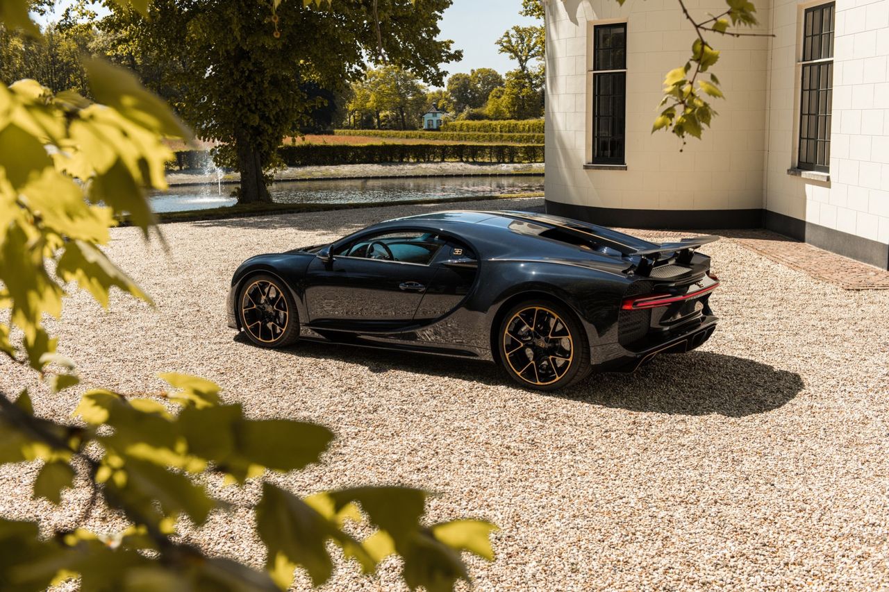 Finalversioner av Bugatti Chiron i Europa