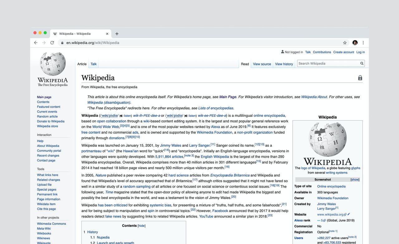Google betalar Wikimedia