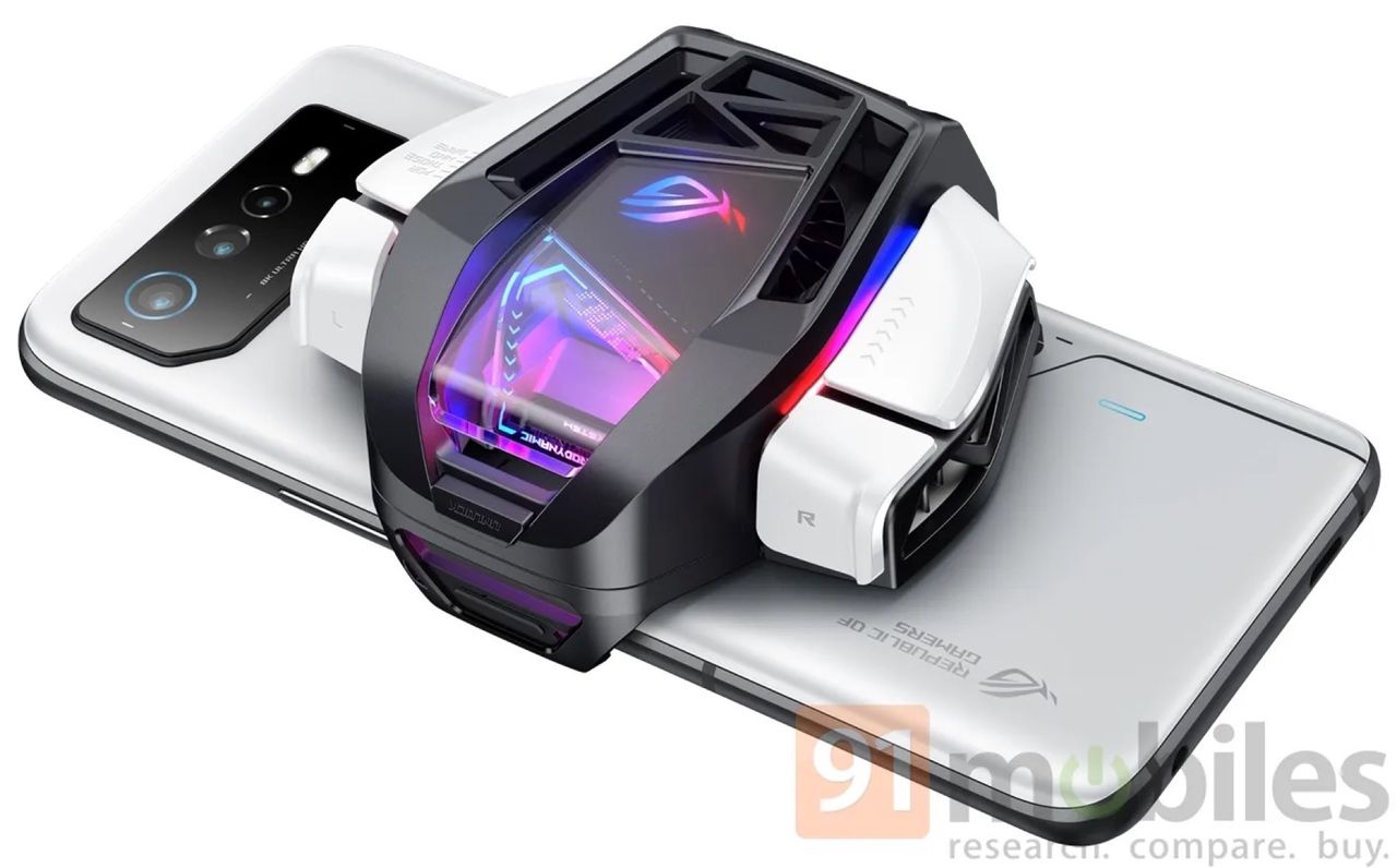 Asus ROG Phone 6 verkar få en lyxig fläkt