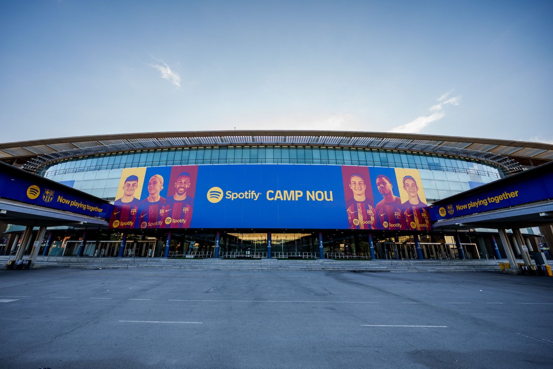 Nu har Spotifys partnerskap med FC Barcelona kickat igång