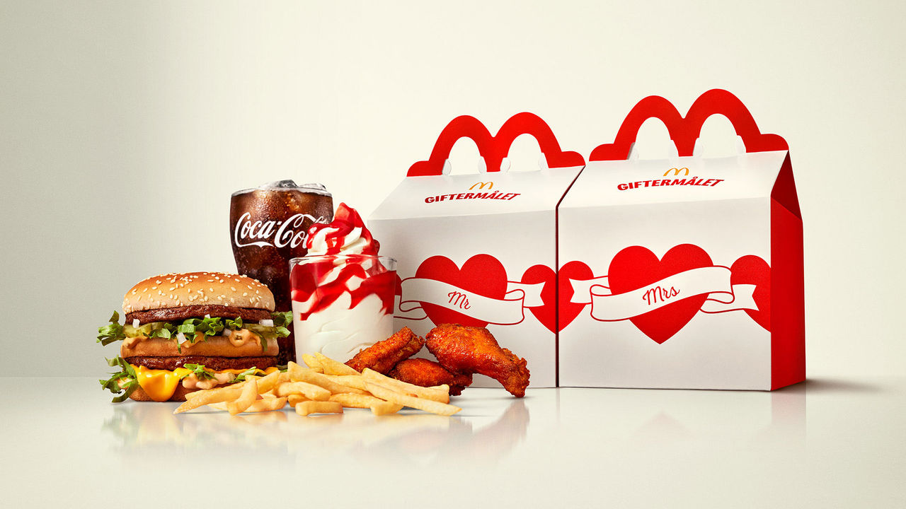 I sommar kan du gifta dig på McDonalds