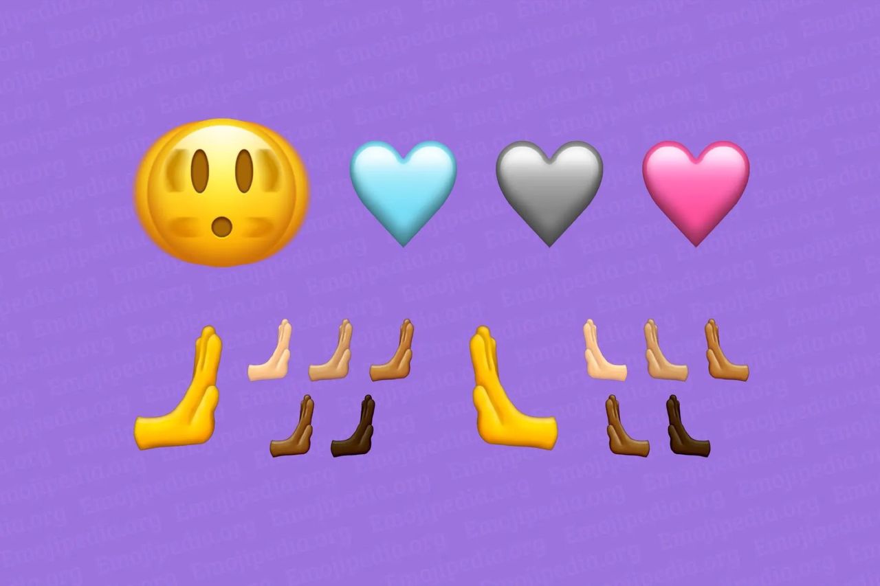 Snart kommer det emojier för high five och skaka på huvudet