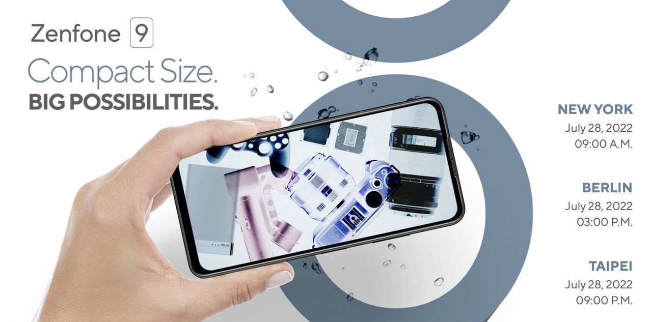Zenfone 9 presenteras 28 juli