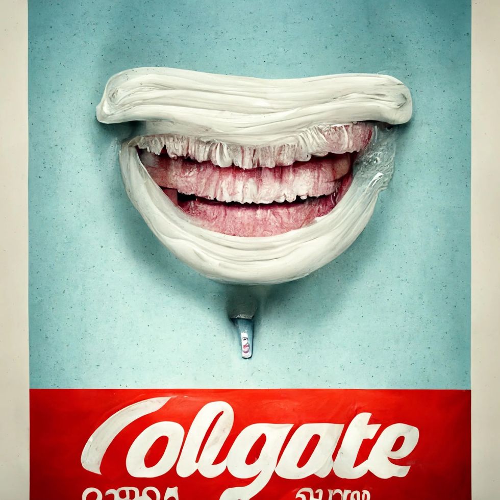 Fejkade reklamkampanjer gjorda med AI. För bland annat Colgate, Uber ...