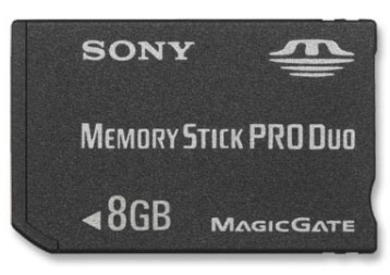 CES 2007: Sony Memory Stick Pro Duo med 8GB