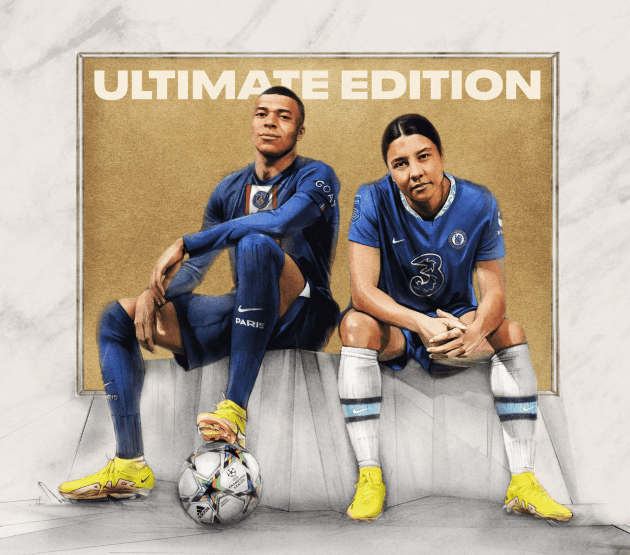 Mbappé får sällskap på omslaget av FIFA 23