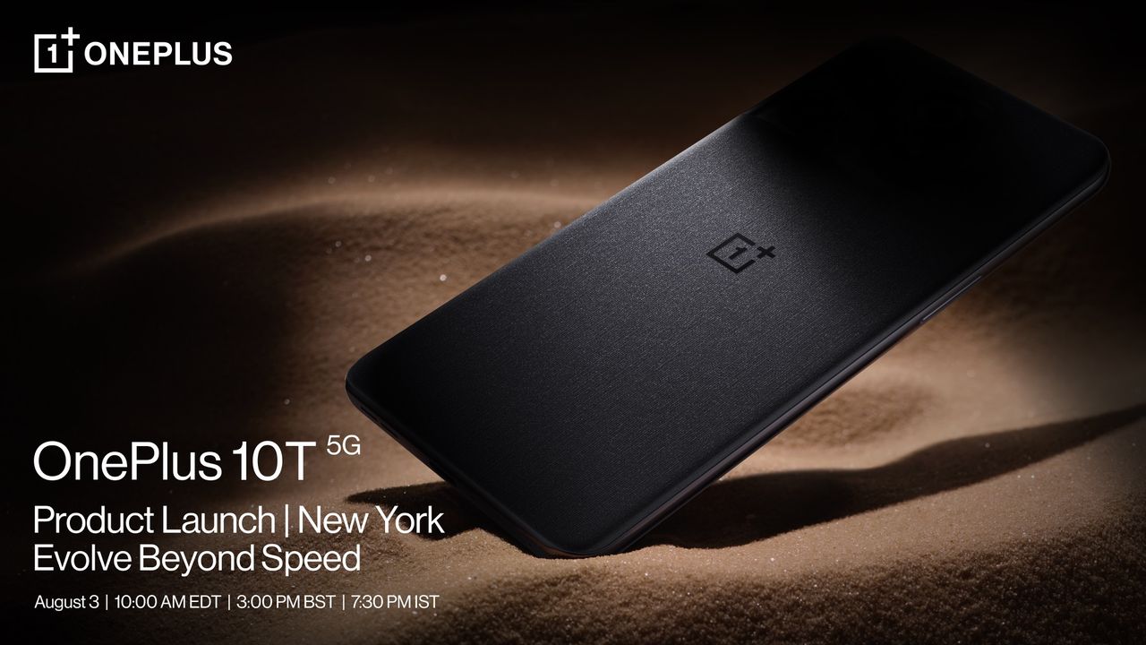 OnePlus 10T 5G presenteras 3 augusti