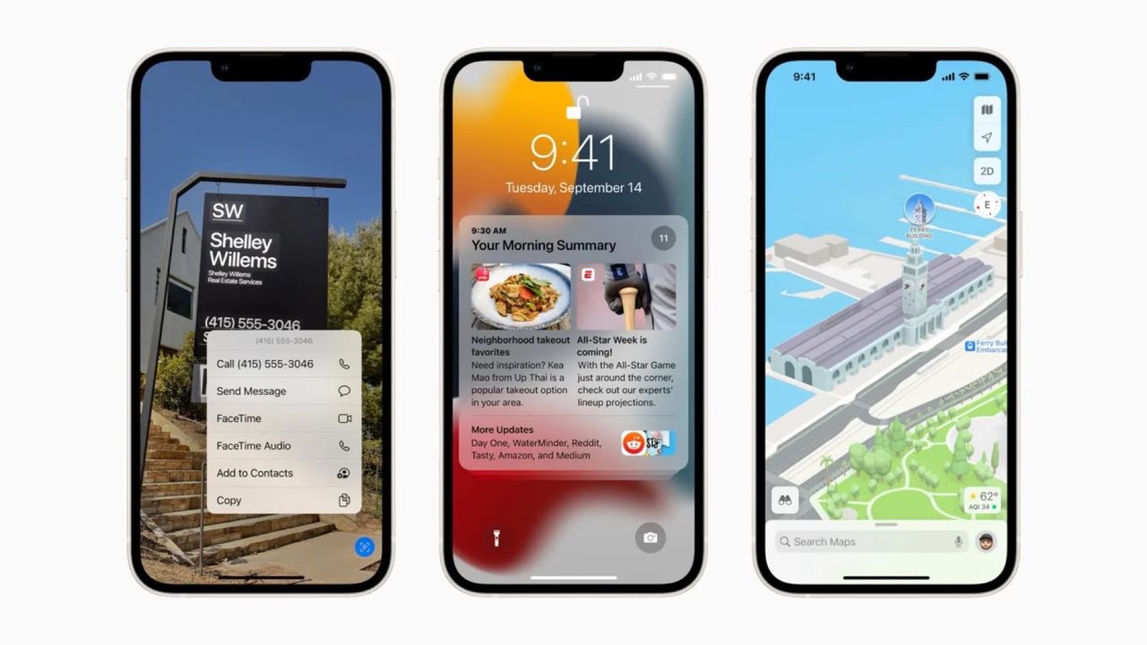 Apple släpper nya versioner av iOS, macOS och iPadOS
