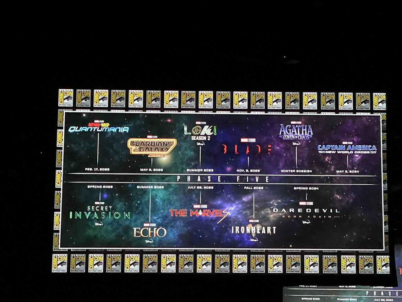 Marvel avslöjar sina Fas 5-planer för MCU