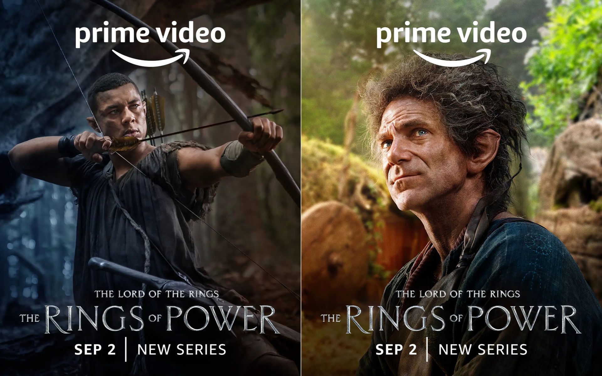 Amazon släpper en drös affischer för The Rings of Power