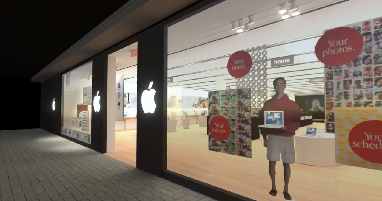 Besök en Apple Store i dåtid med Apple Store Time Machine