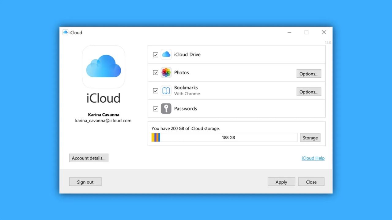 iCloud-lösenord för Windows får 2FA kodgenerator