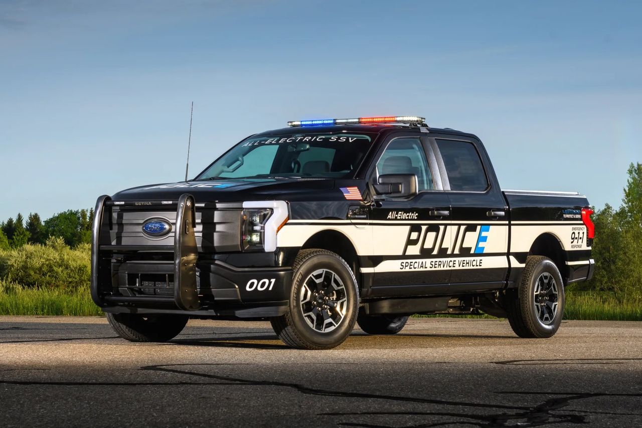 Ford F-150 Lightning blir polisbil