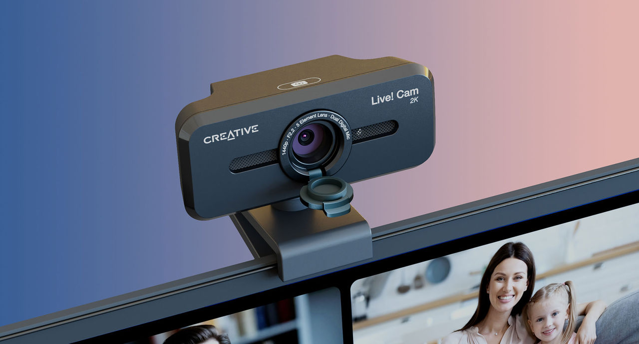 Creative släpper webbkamera med 2K-upplösning
