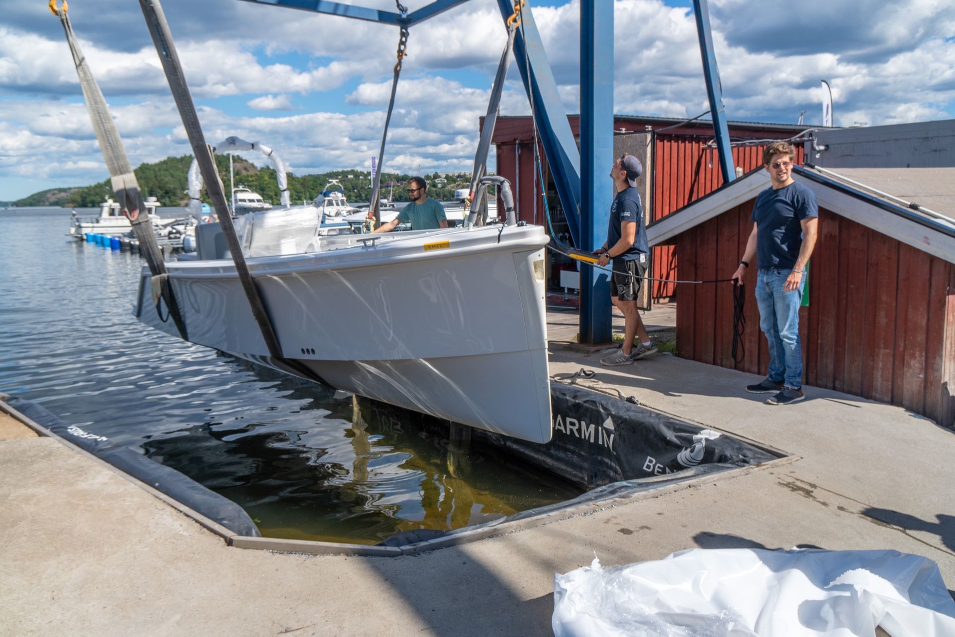 Nu kommer elbåtar till båtdelningstjänsten Skipperi