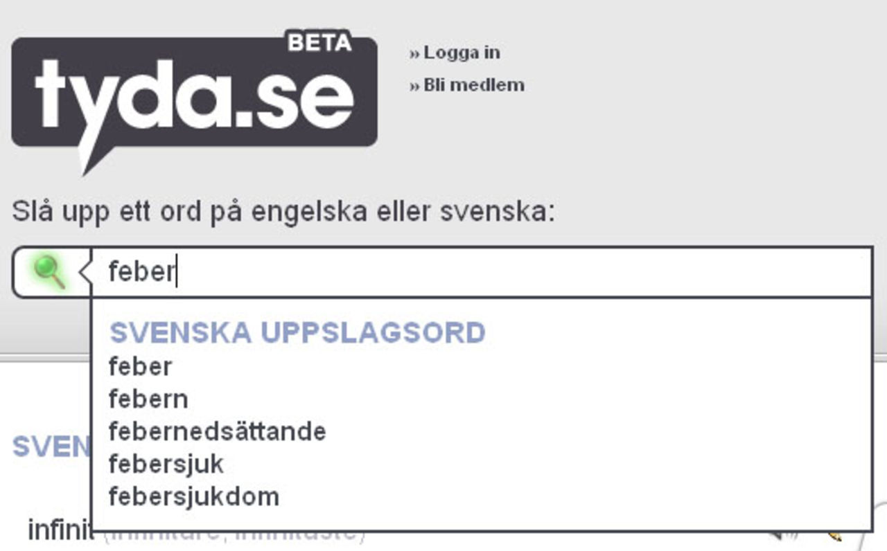 Tyda.se - översättning