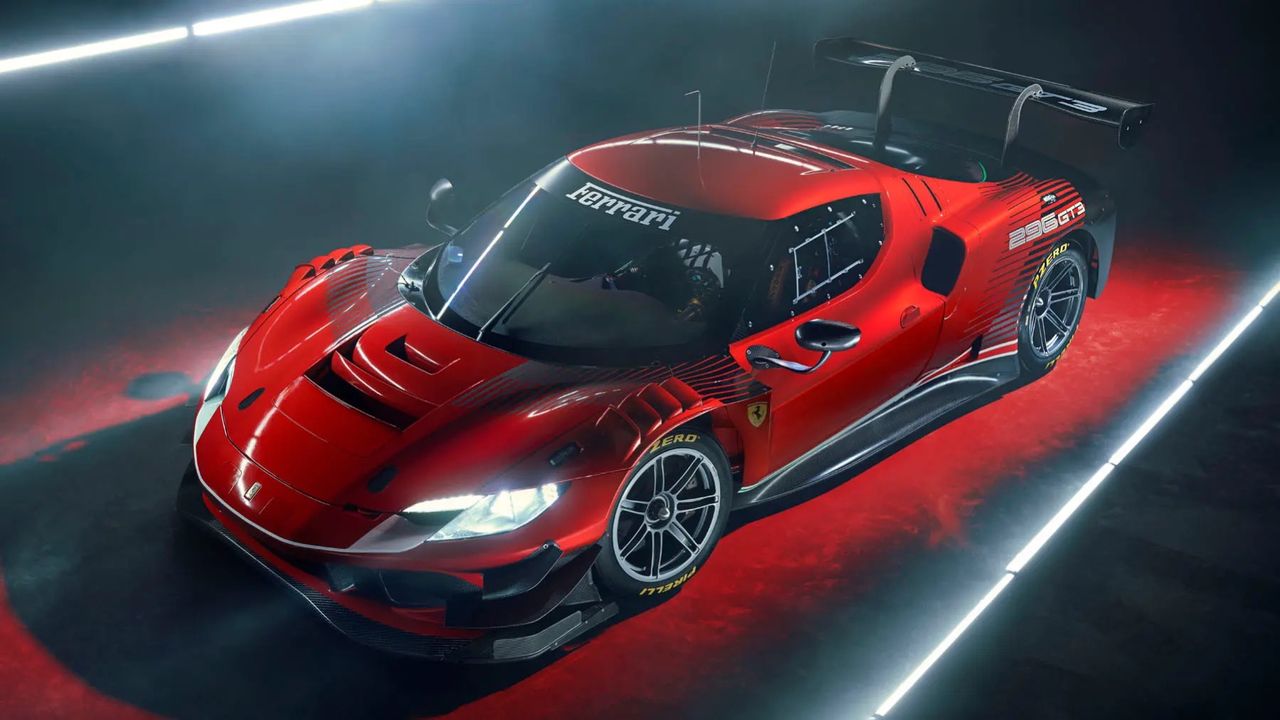 Ferrari visar 296 GTB i GT3-kostym