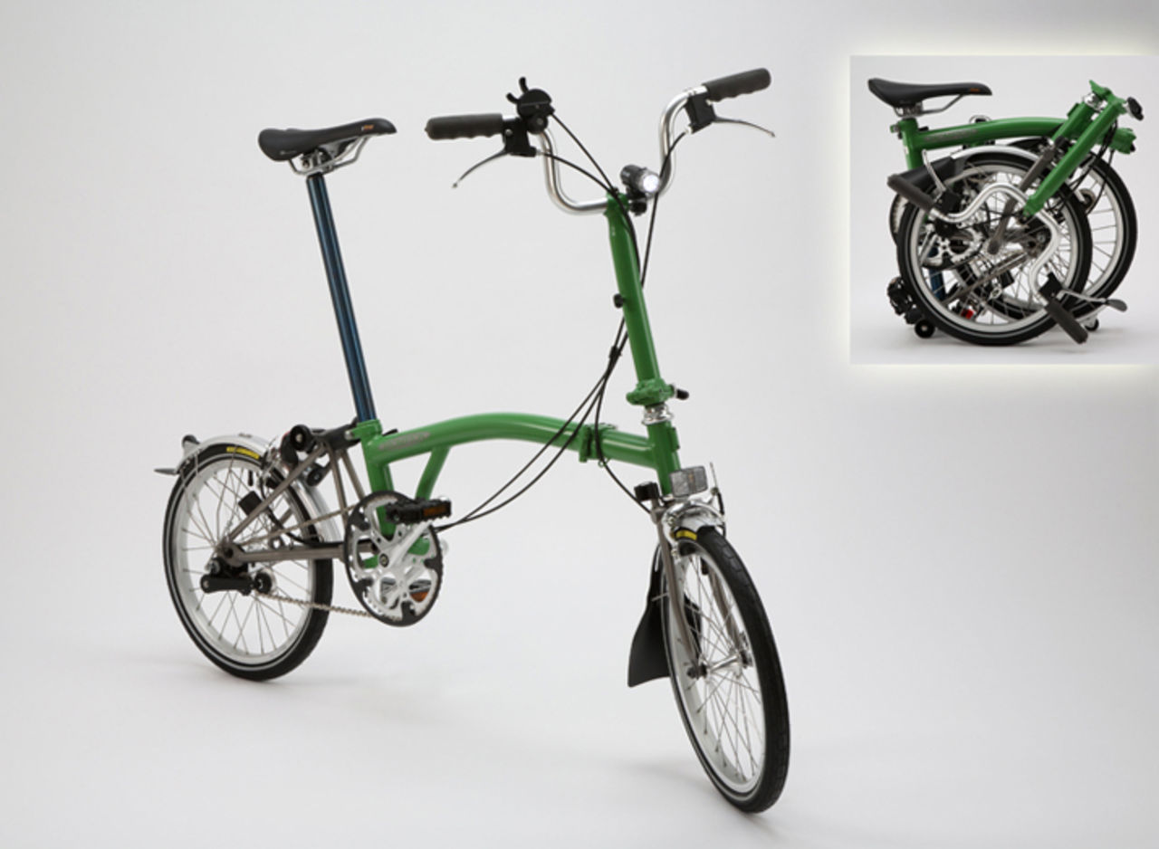 Mycket kompakta cyklar från Brompton