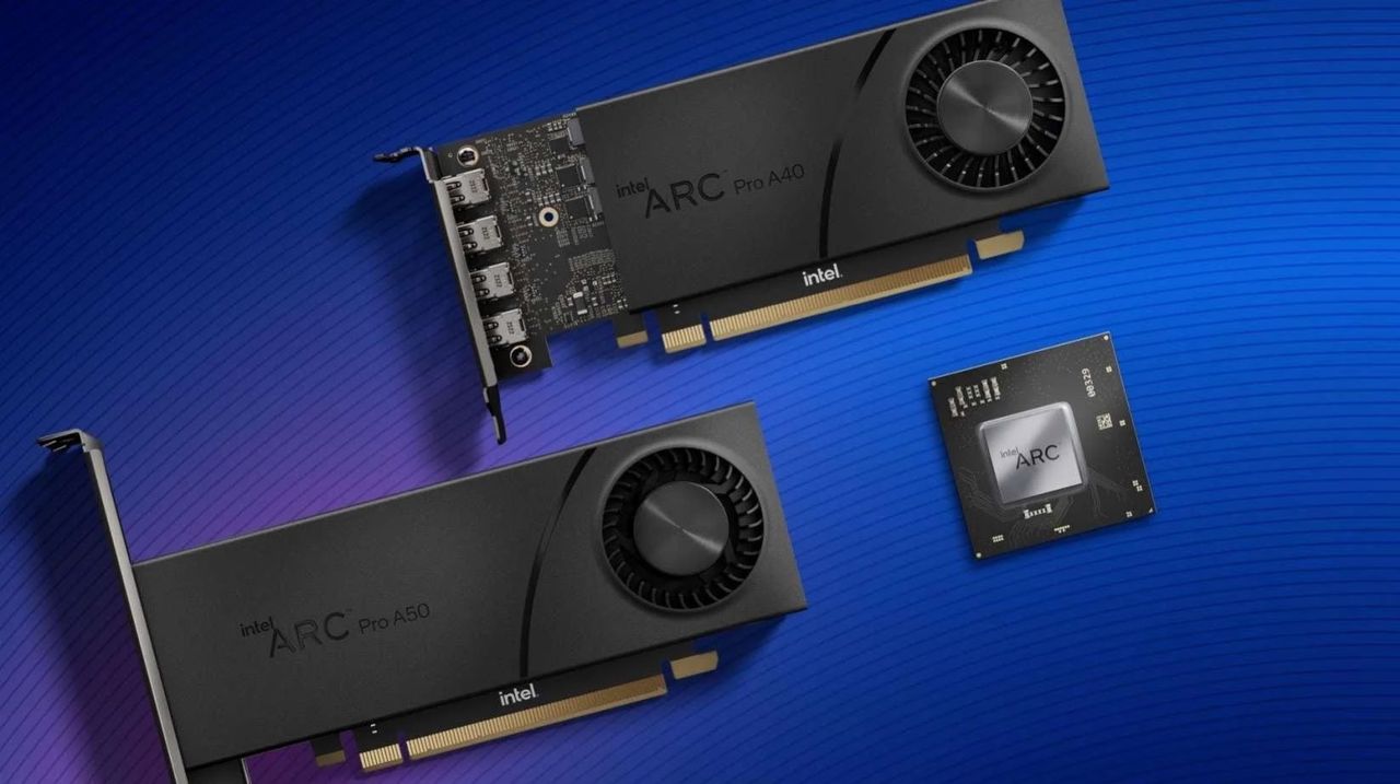 Intel visar upp Arc Pro GPU