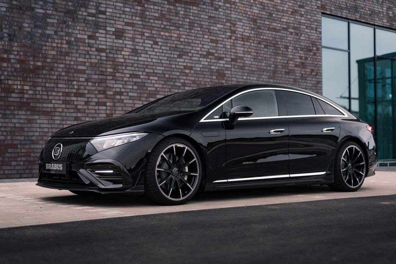 Brabus gör Mercedes EQS mer aerodynamisk