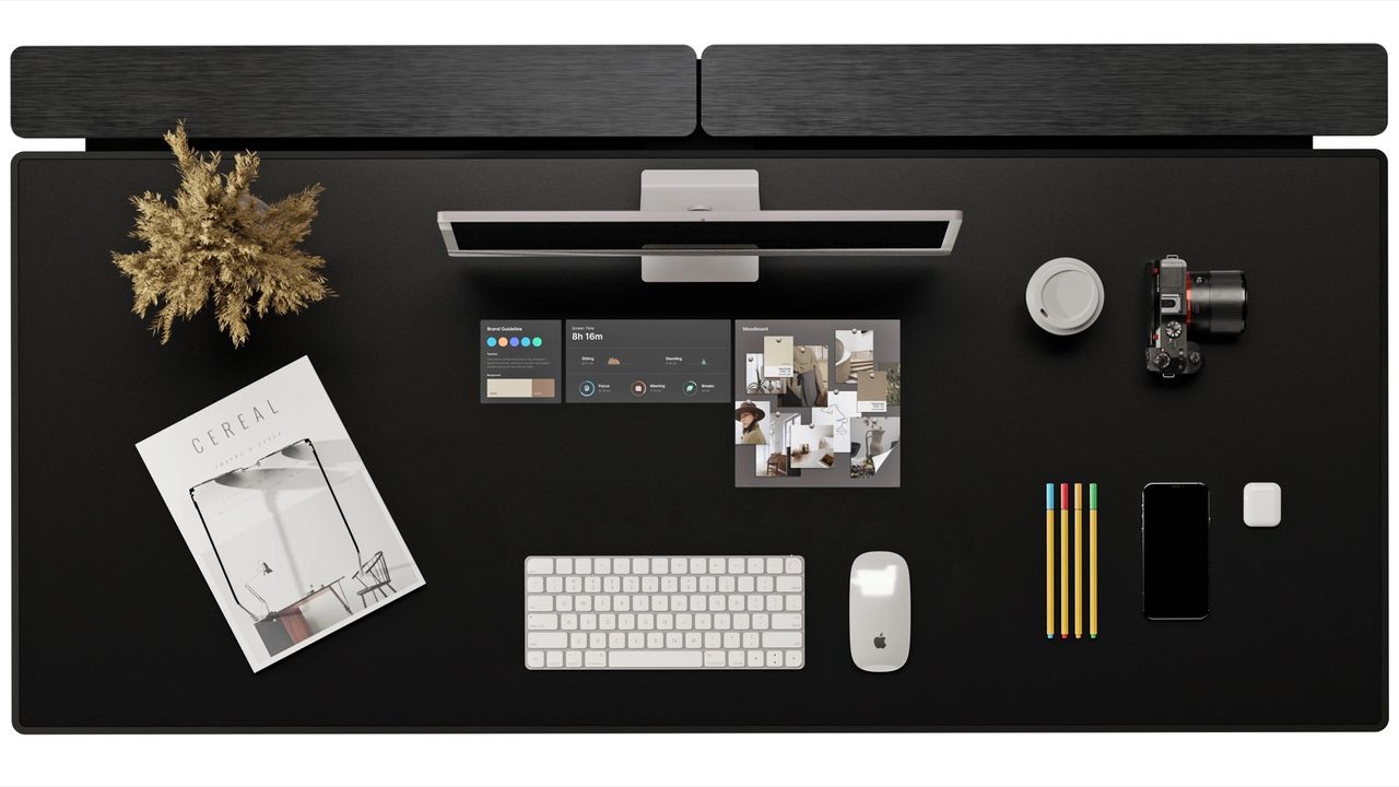 Lumina Desk har en inbyggd skärm på 24 tum