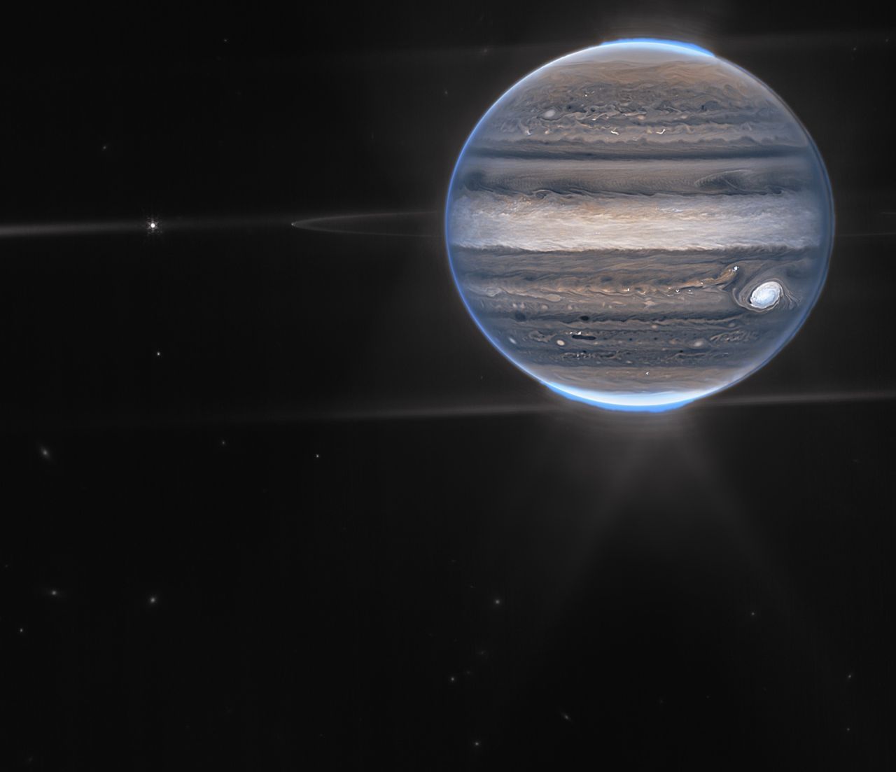 James Webb-teleskopet har tagit sig en titt på Jupiter