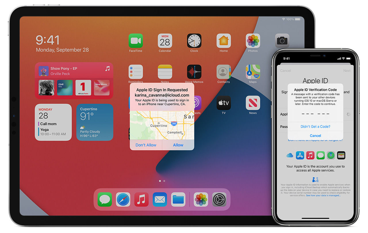 95% av iCloud-användare använder tvåfaktorsautentisering